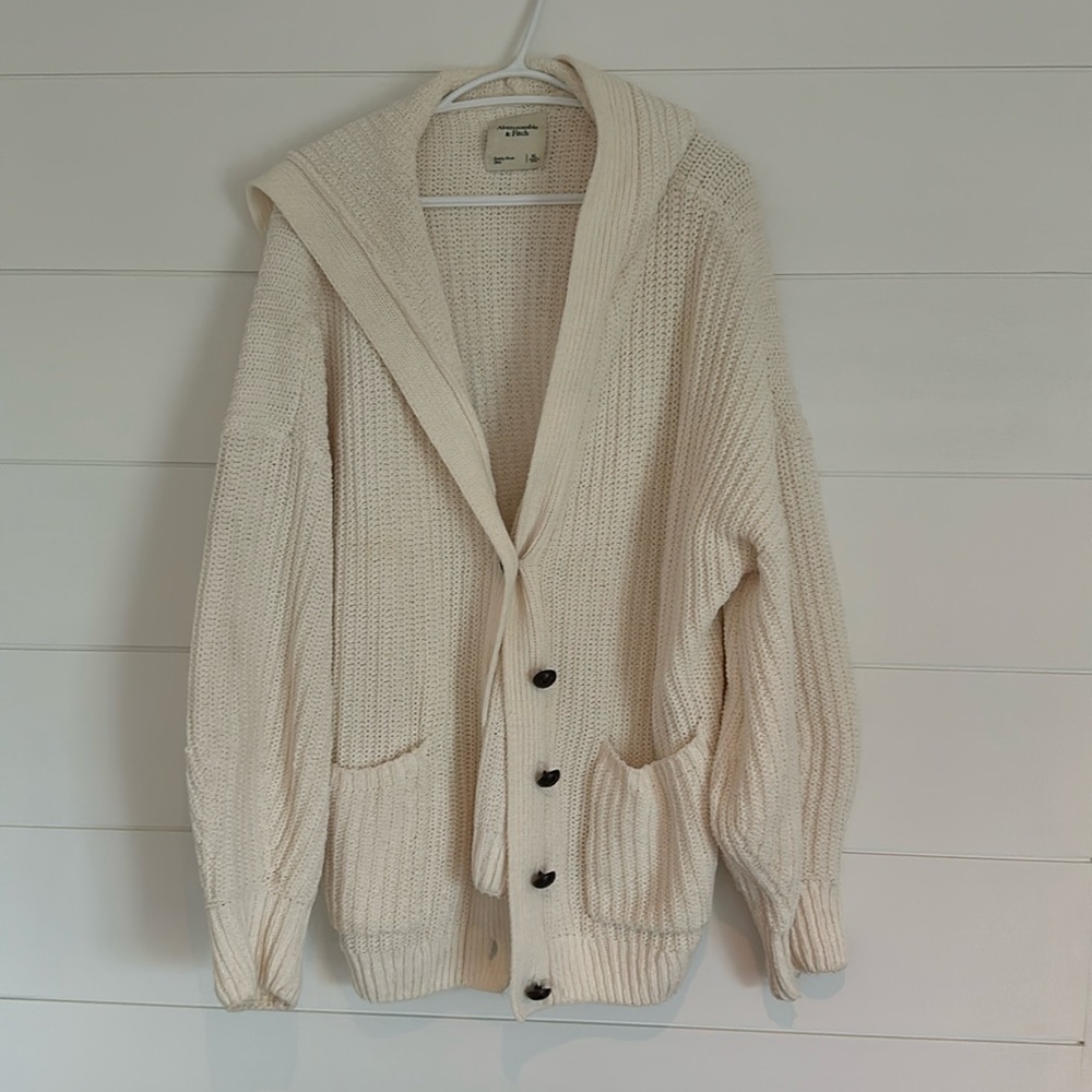 Abercrombie Cream Sweater